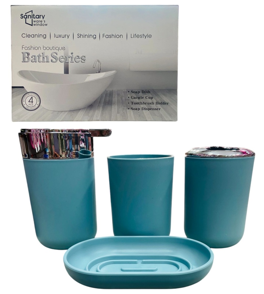 Set De Baño X 4 Acqua