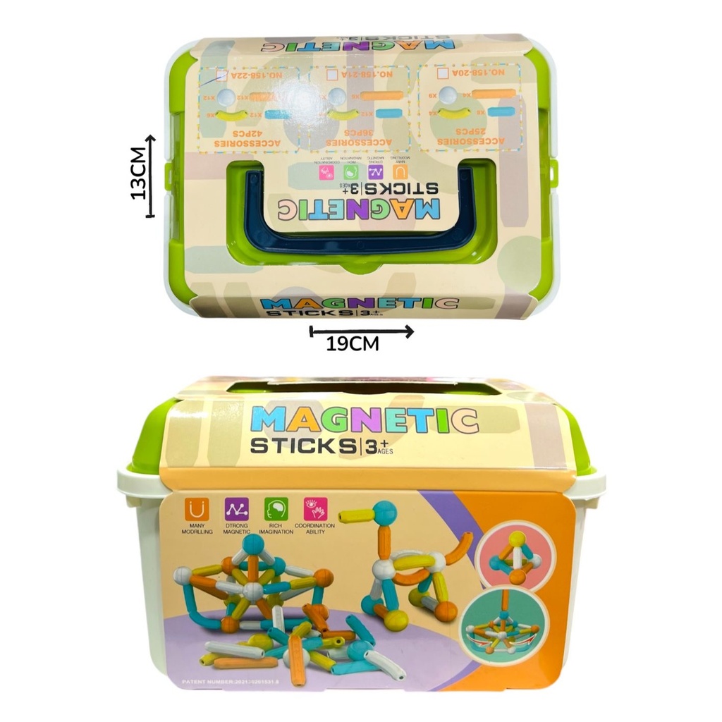Palitos Magneticos X42 Pcs
