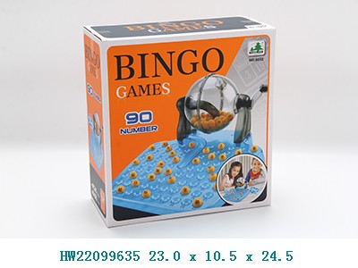 Juego de bingo