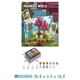 HW24091579 2cm Magnetic bricks,108pcs