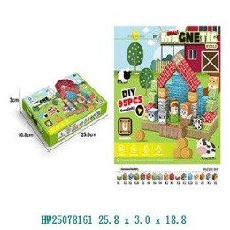 HW23089050 2cm Magnetic Blocks 95pcs