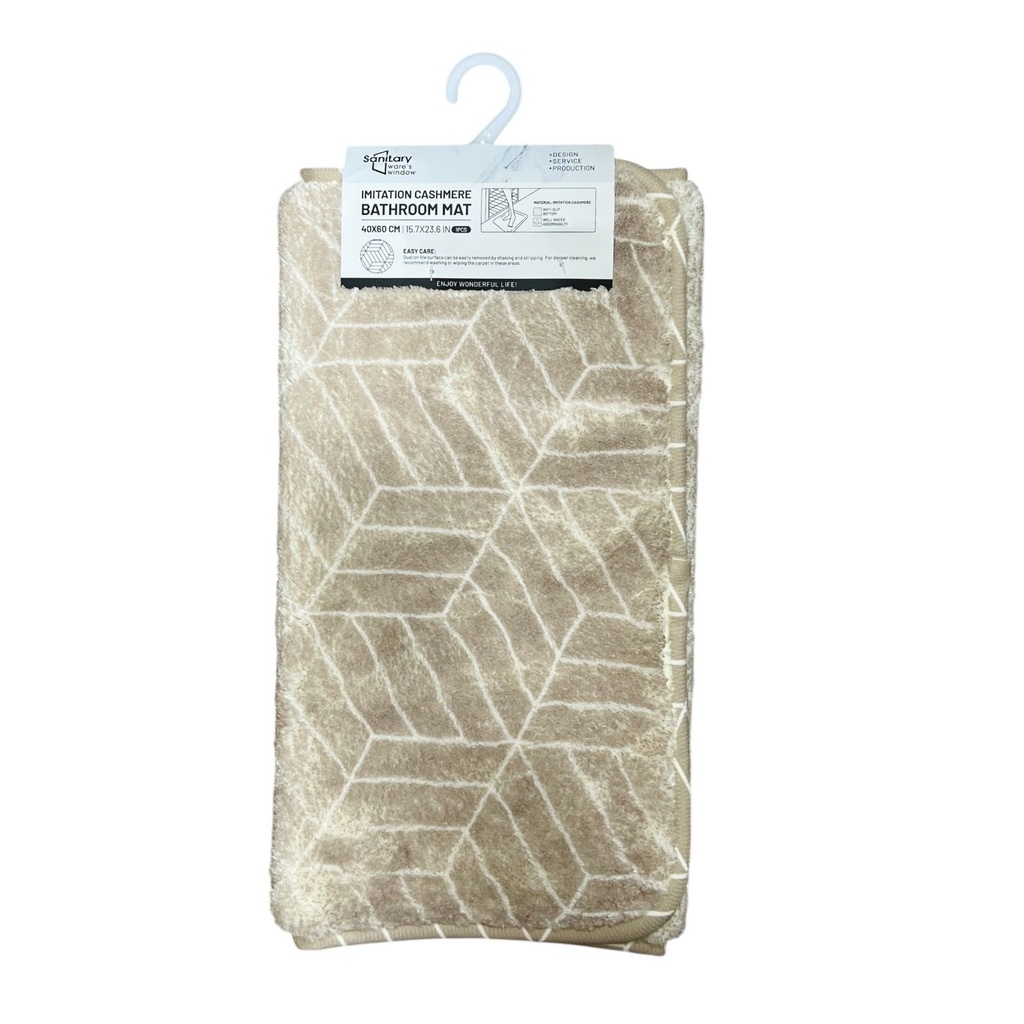 Alfombra De Baño 40X60Cm Cachimira