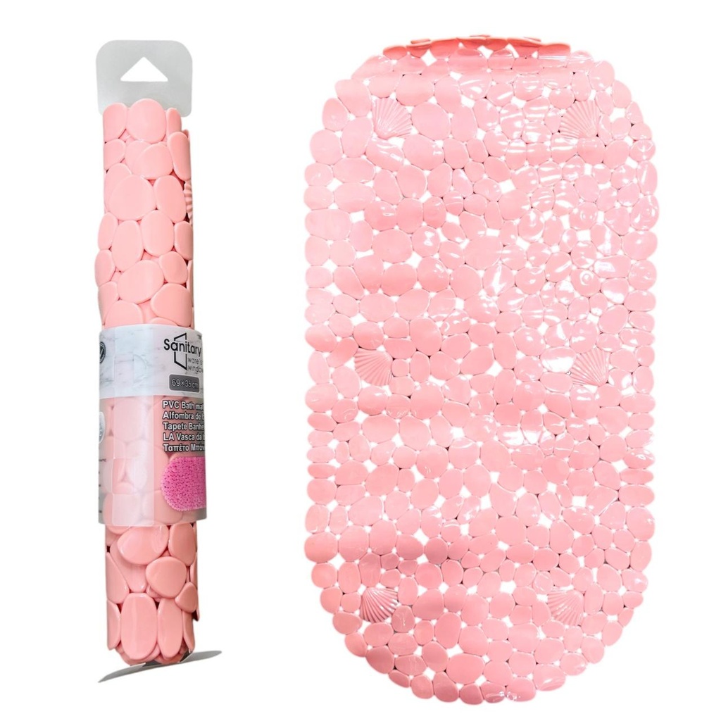 Alfombra Antideslizante Rosa 69X35
