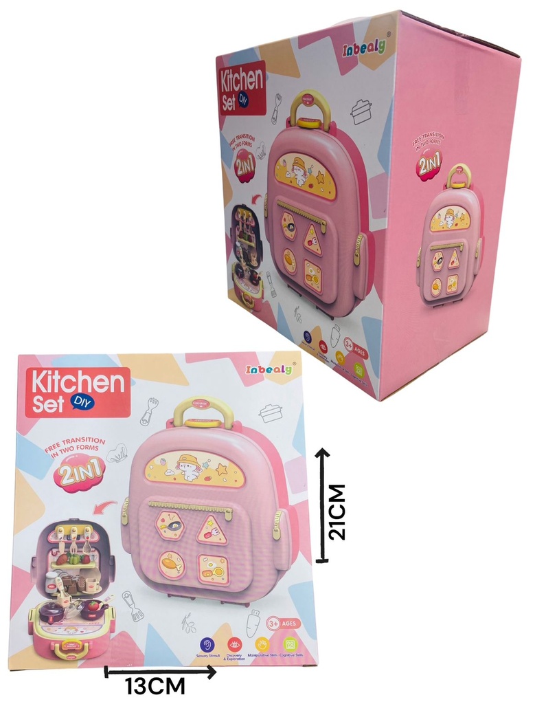 Set De Cocina Mochila