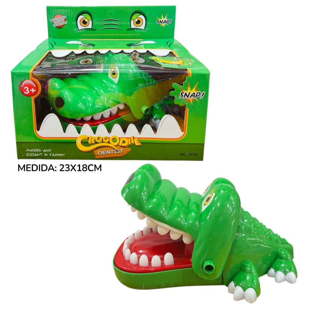 HW19019744 Atrapa Dedos Cocodrilo