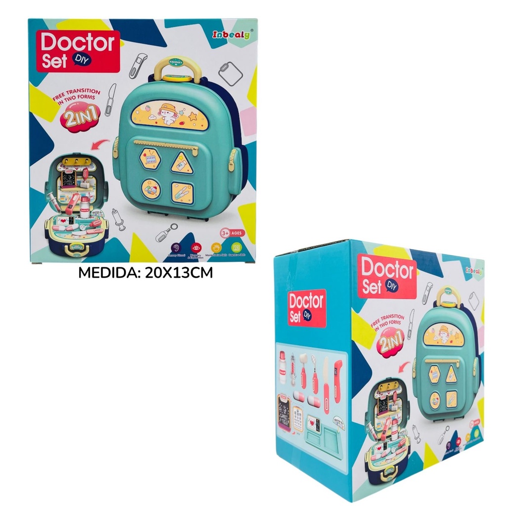 Set De Doctor Mochila