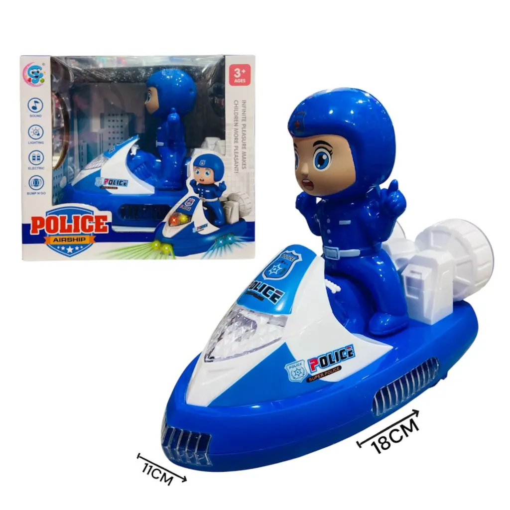 Barco policial eléctrico