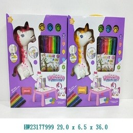 HW23177999 Mesa de proyección unicornio