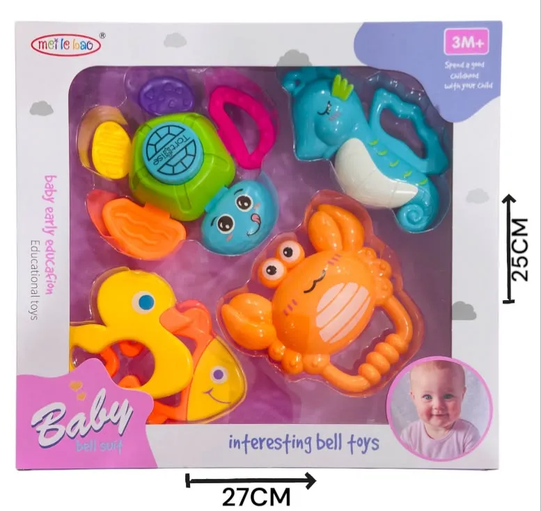 [625330] HW23070260 Sonajero para bebes x5