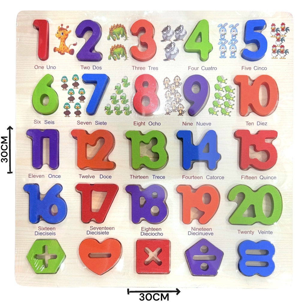 Juego Didactico Numeros