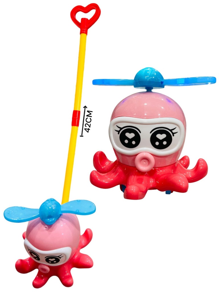 Carrito De Arrastre Pulpo 19X17X20