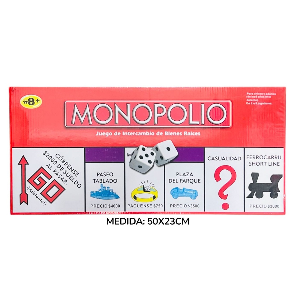 HWA395319 Juego De Mesa Monopolio