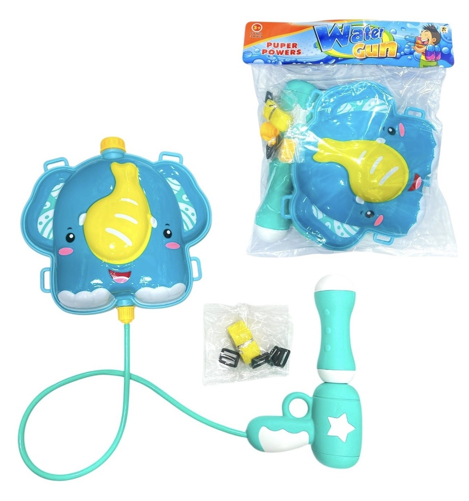 Mochila De Agua Con Pistola Elefante