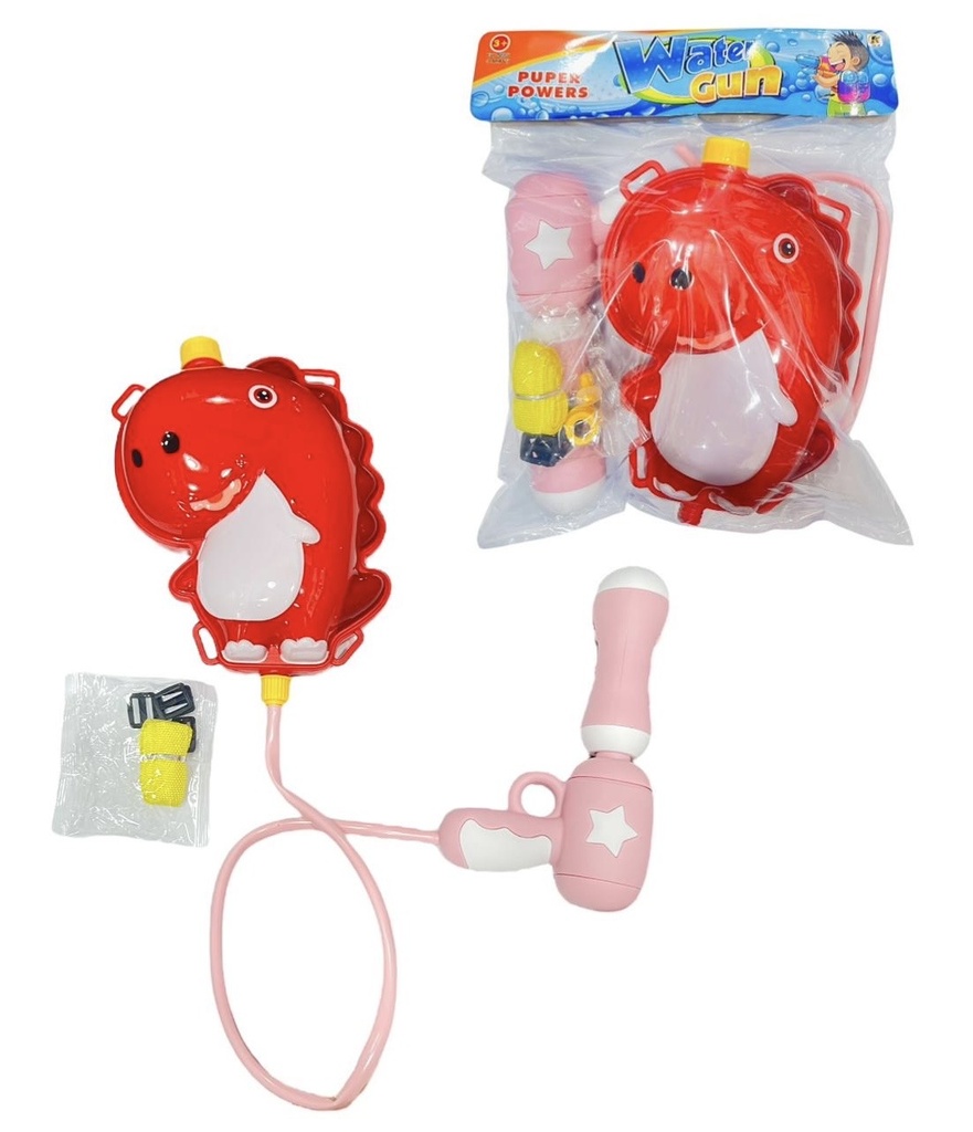 Mochila De Agua Con Pistola Dino