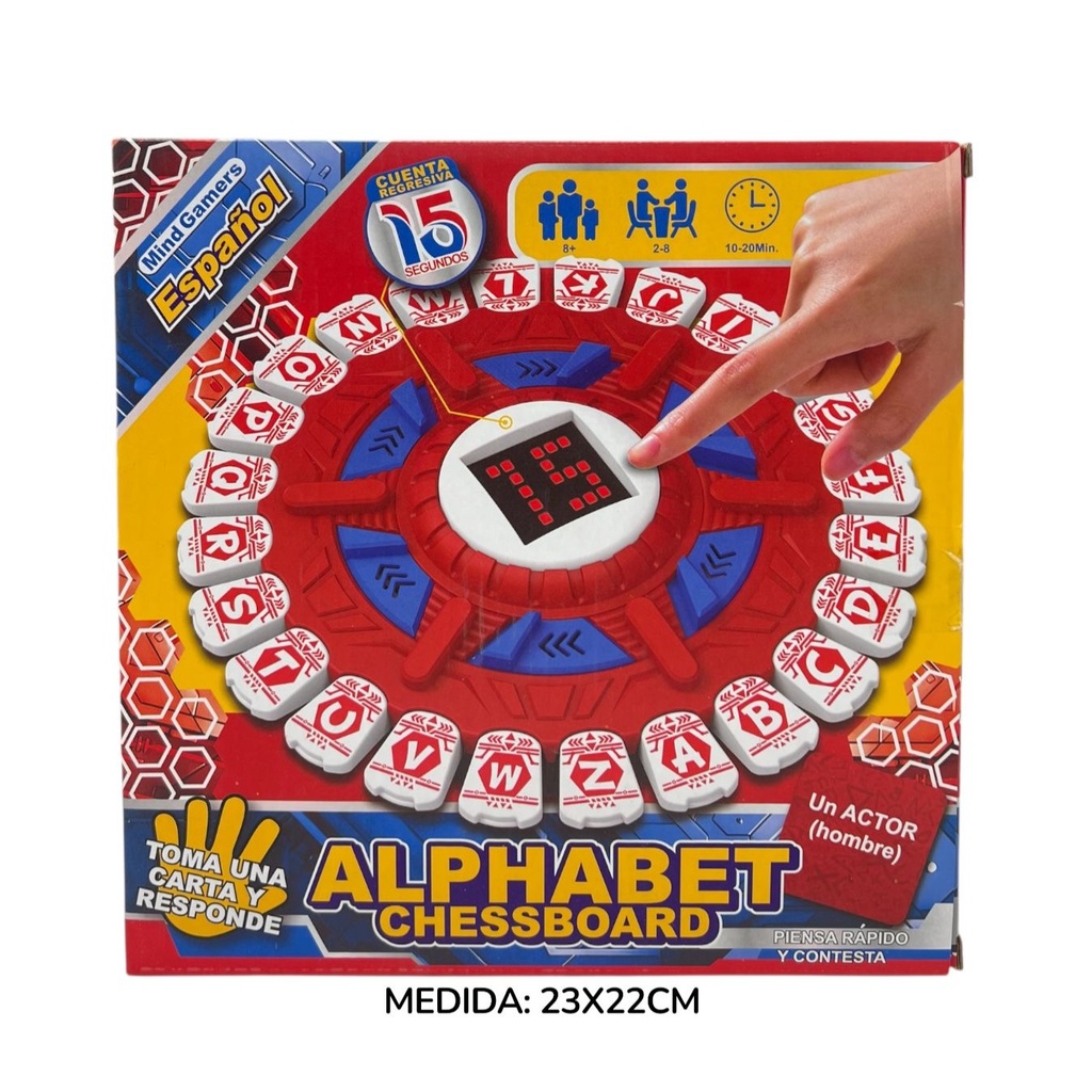 HW25096680 Juego De Mesa Alfabeto