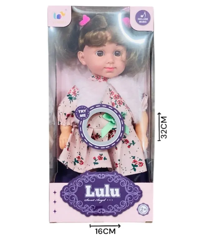 [624123] Muñequita Lulu con sonido y accesorios