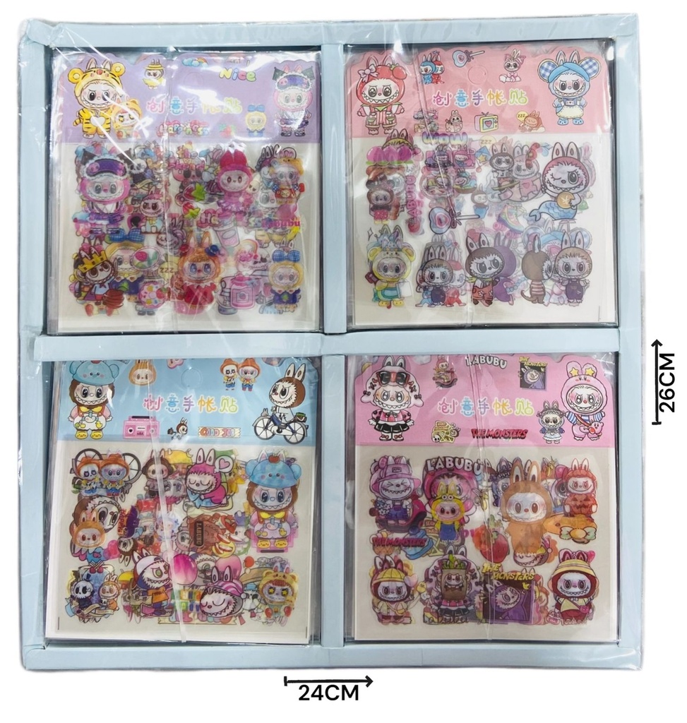 Cuadro De Stickers Surtido