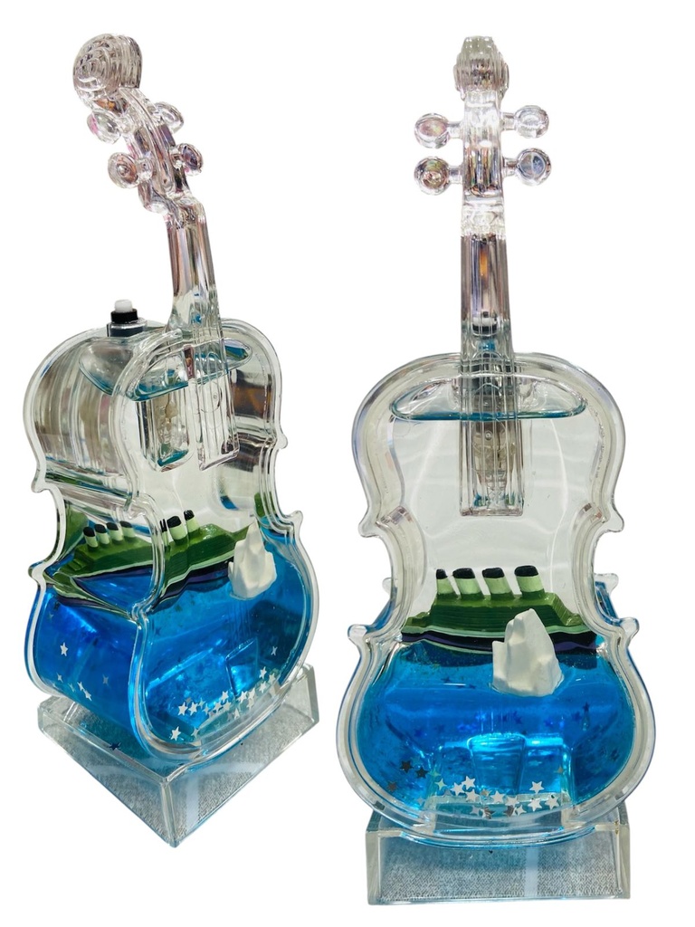 Adorno Guitarra Con Luz