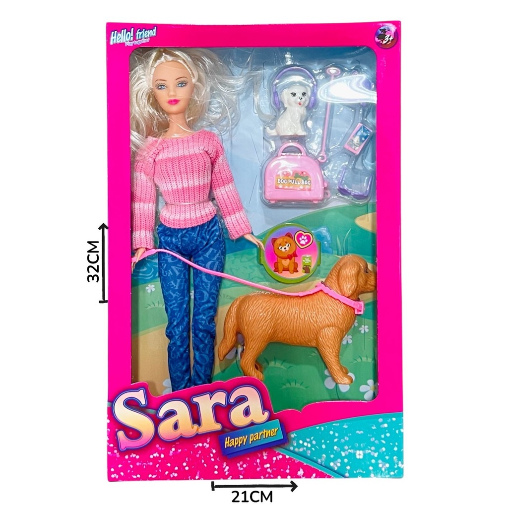 Muñeca Sara animales
