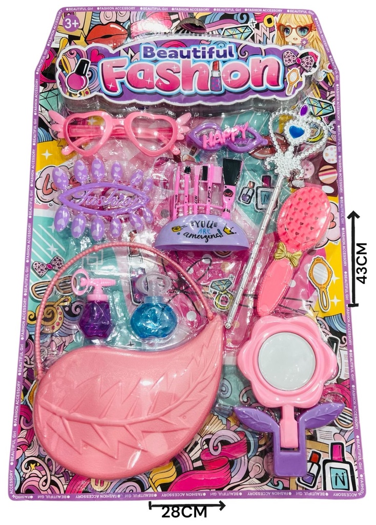Set De Belleza Con Cartera Y Accesorios