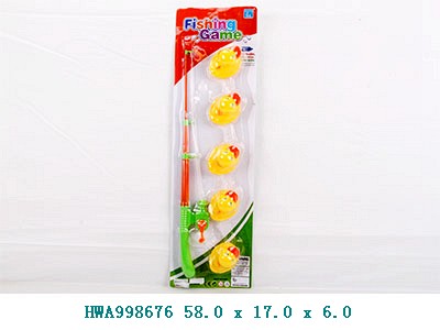 HWA998676 Set de pesca Patos X5