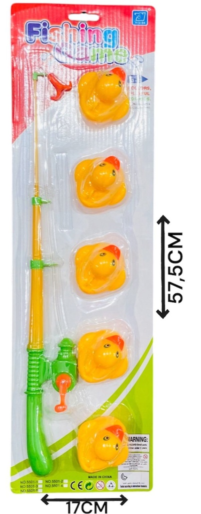 HWA998676 Set de pesca Patos X5