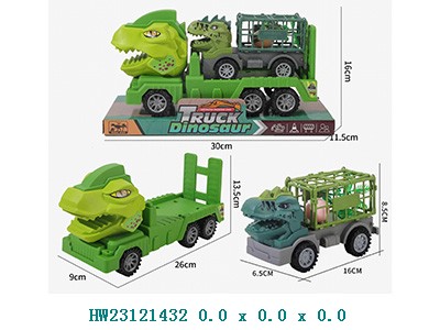 Camión de carga dinosaurio