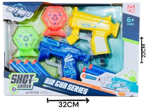 Pistolas lanza discos y dardos HW25162111