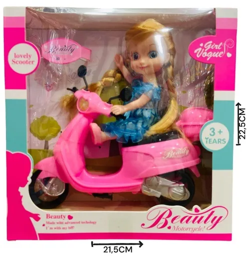 HW19070550 Muñeca en moto