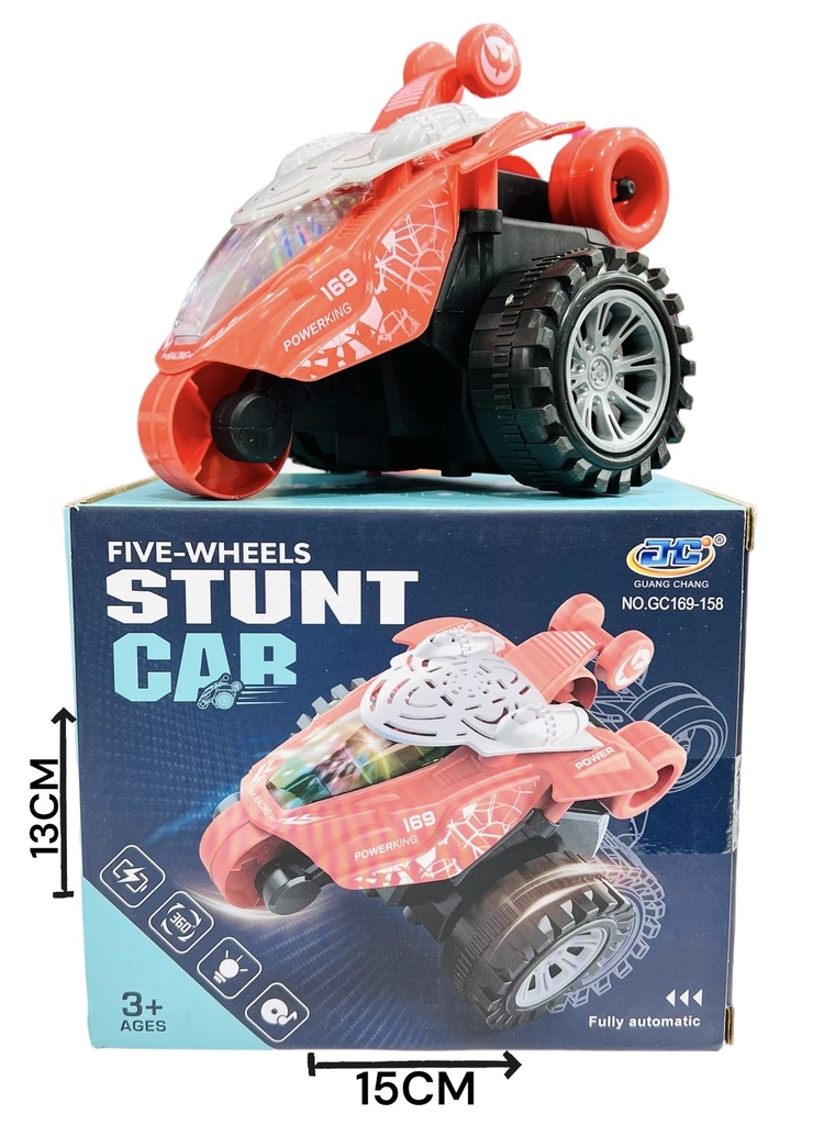 Auto Loco C/Luz Y Sonido A Pila Hw22032479