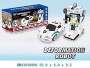 Transformer Auto  Policia 22X9X9,5 Cm