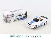 Transformer Auto Policia 21X9X8 Cm