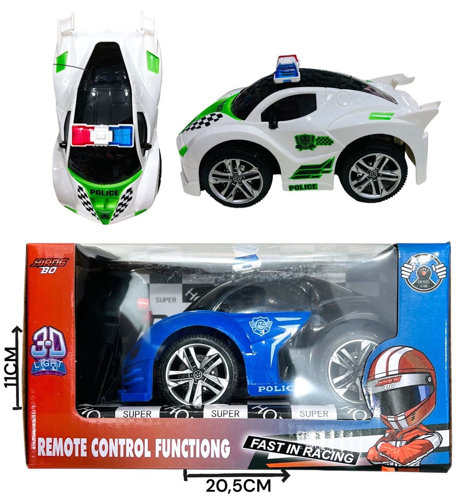 Auto Policia A Control Remoto