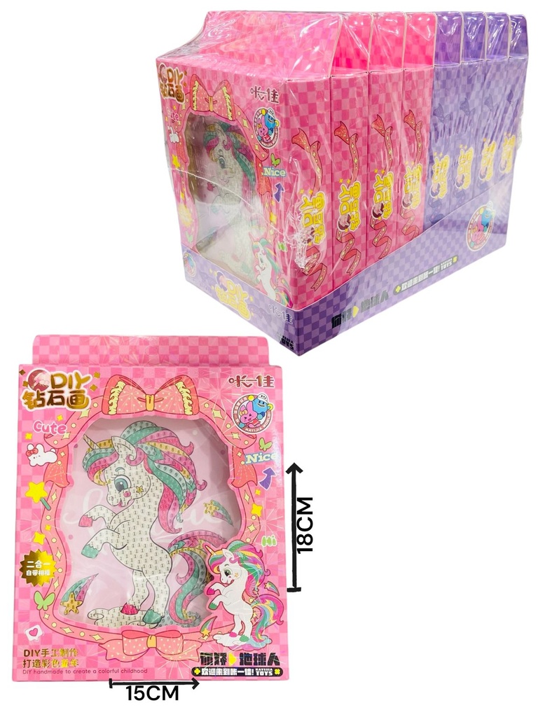 Kit De Arte Diamante 26,5X15,5X21,5