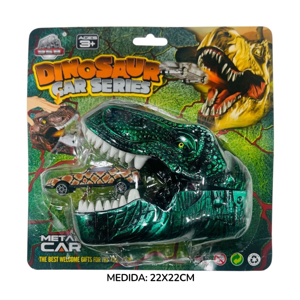 Lanza Autos Dinosaurio