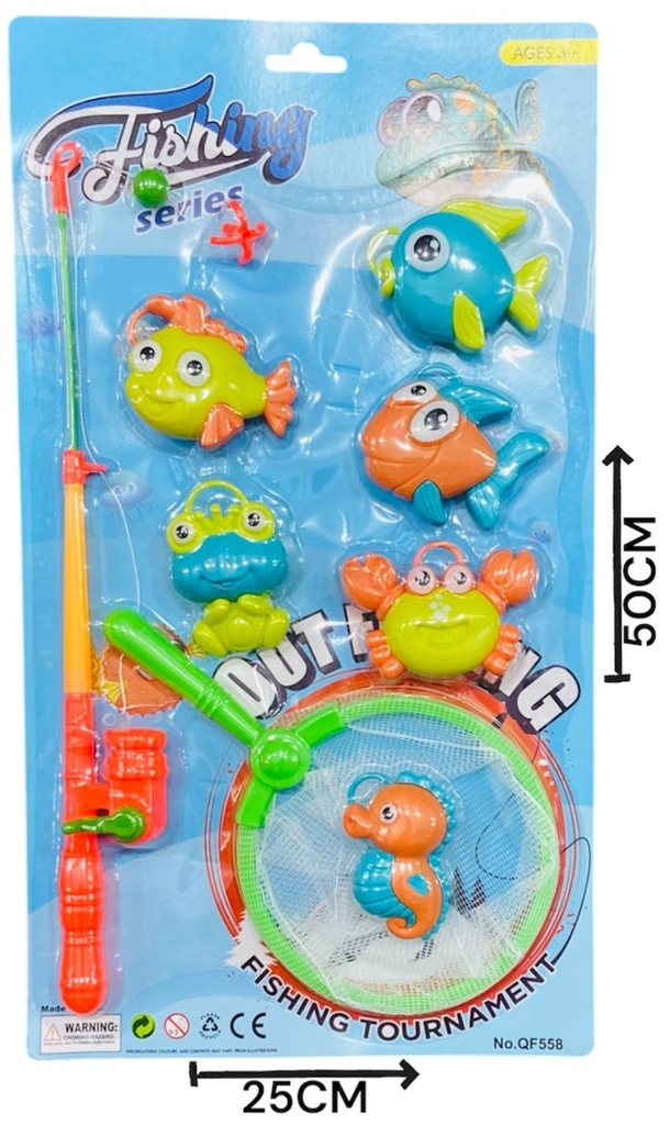 HW25160811 Set de pesca X6