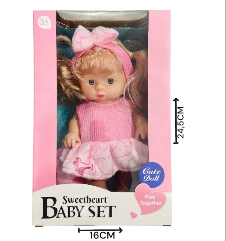 HW25087455 Bebe nena con accesorios