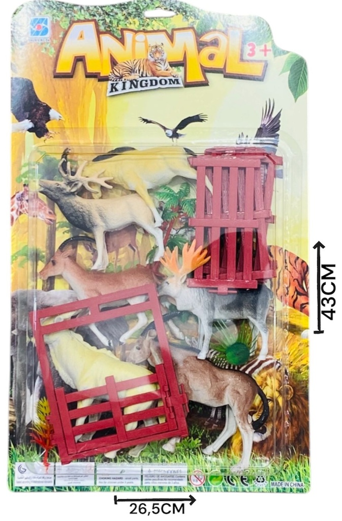 HW25084071 Animales de granja con accesorios