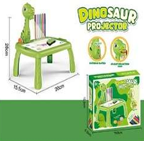 HW23177993 Mesa de proyección dinosaurio