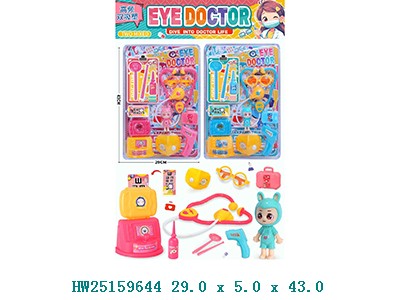Set de doctor con muñeco