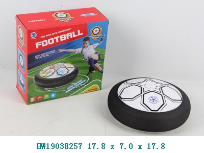 Pelota de fútbol flotante con luz