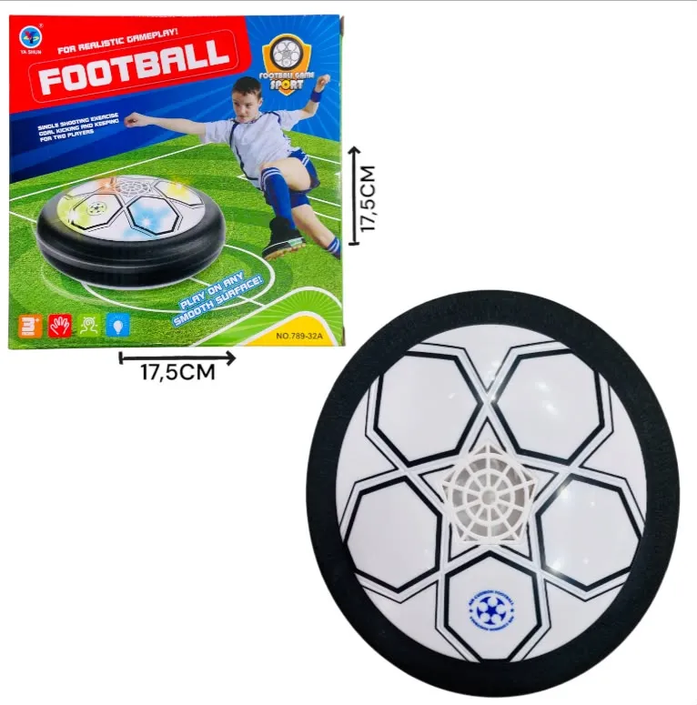 Pelota de fútbol flotante con luz