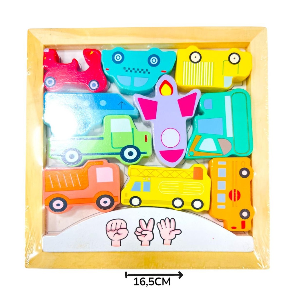 Juego Didactico Rompecabezas Dinosaurio
