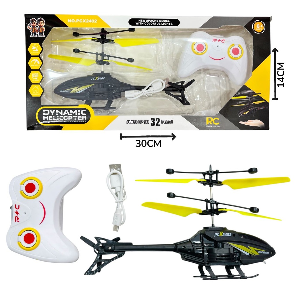 Mini Dron Helicoptero Con Control