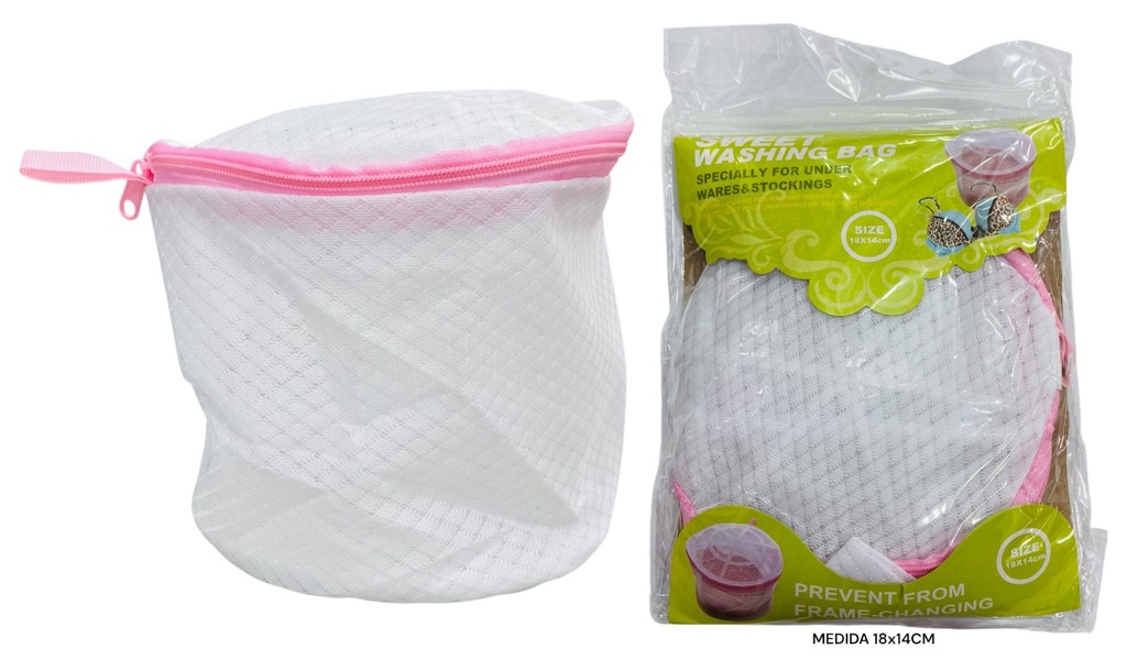Bolsa de ropa blanca