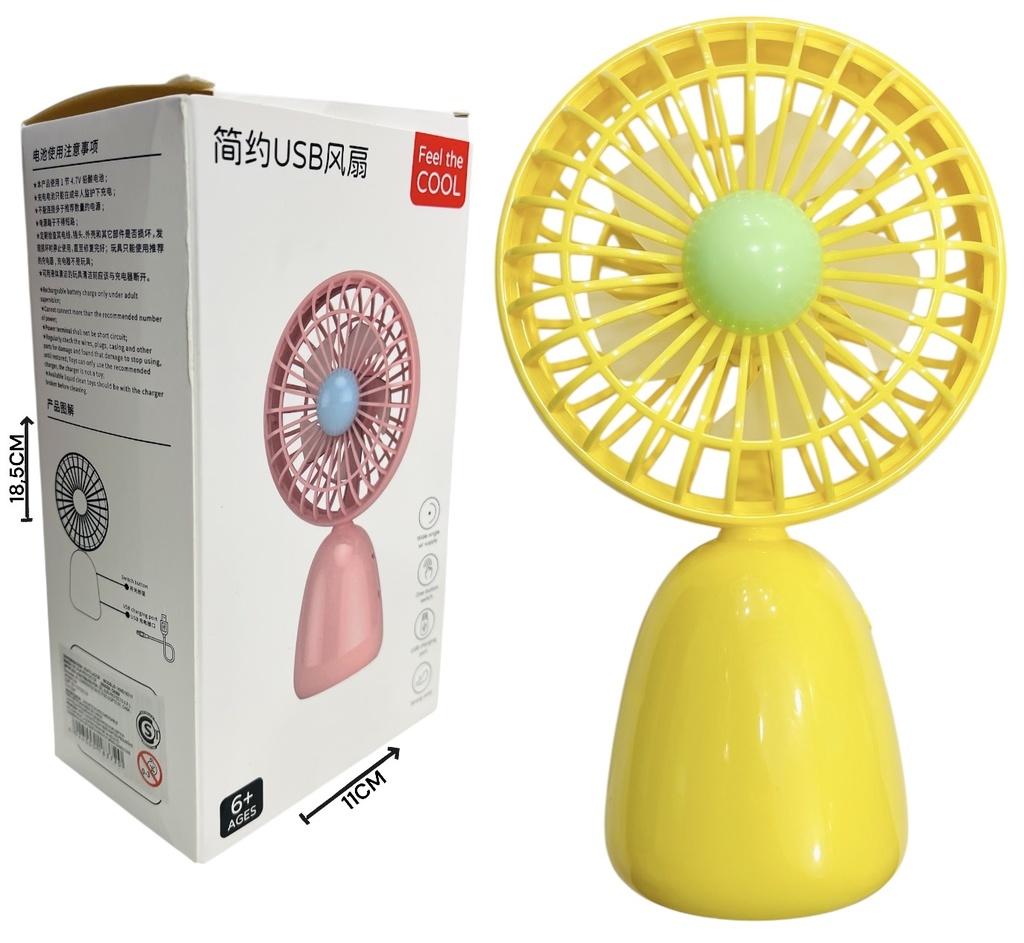 Mini Ventilador De Mano Usb