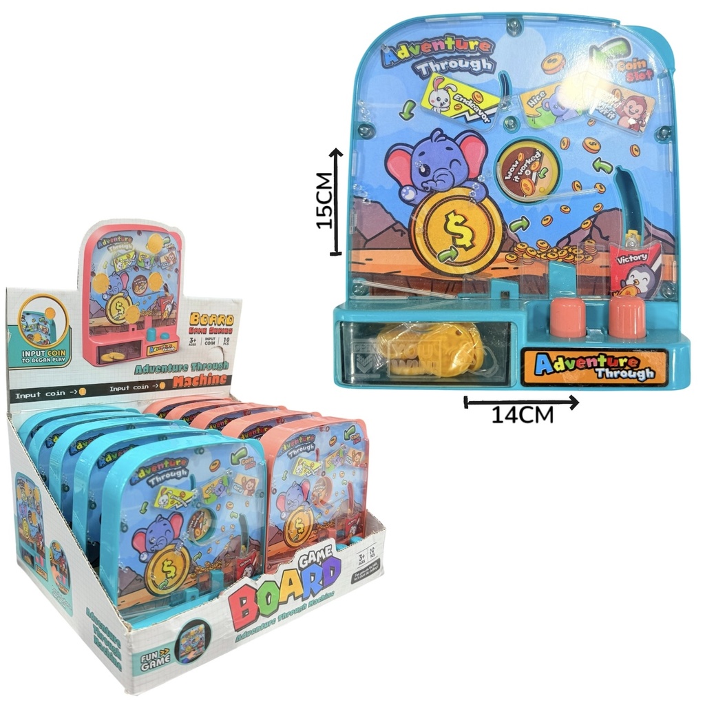 [622360] Minijuego Maquina De Monedas Displayx10