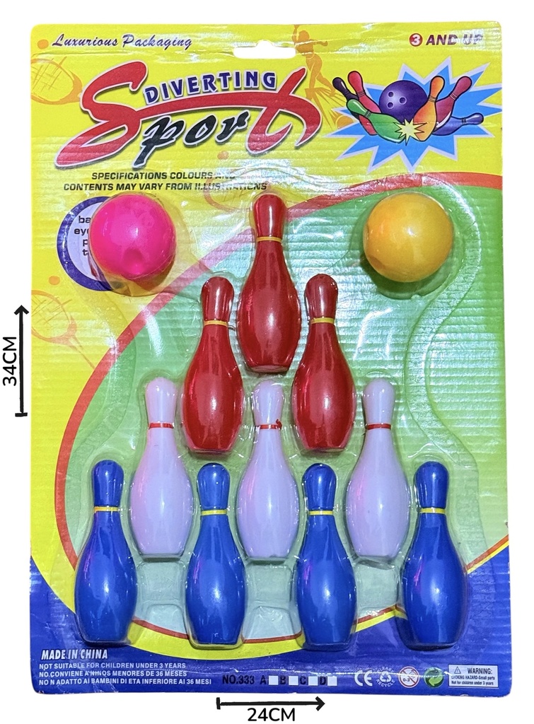 HW25012107 Juego De Bowling