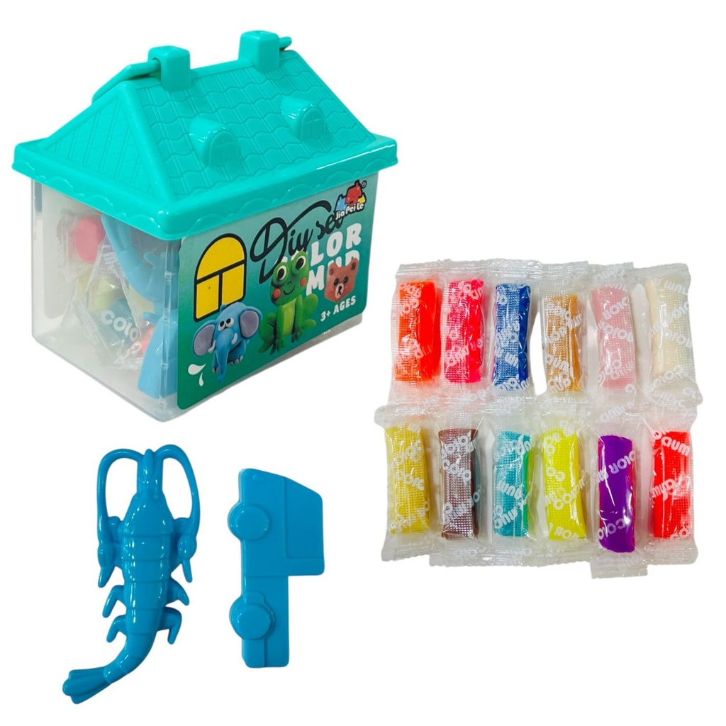 HW24190037 Masa Plastilina Casita