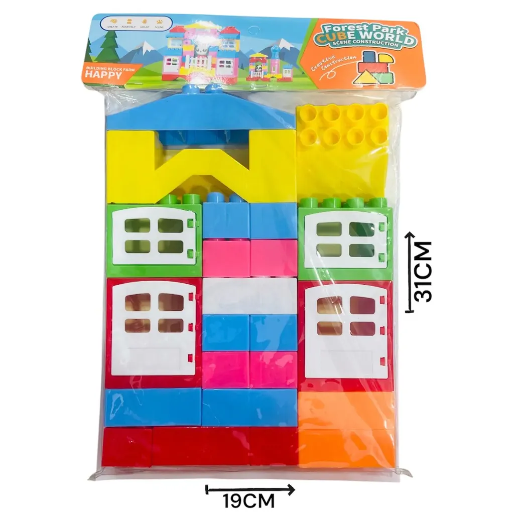 [624599] HW25068344 Bloques de construcción prearmados 25PCS